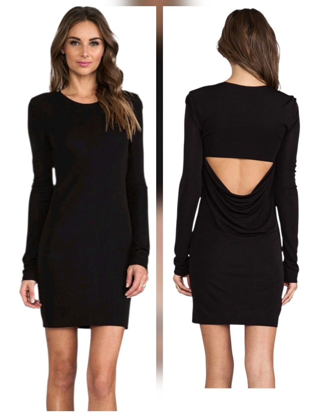 T by Alexander Wang Open Back Mini Dress